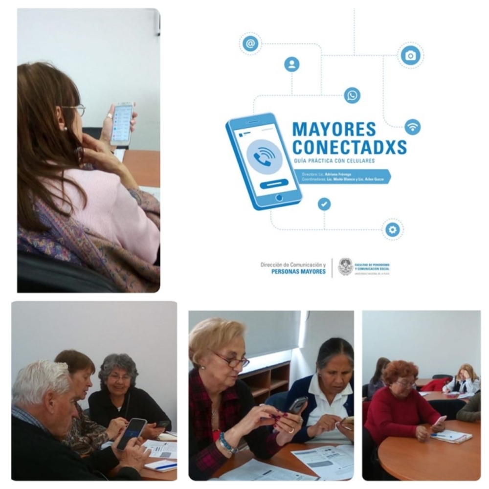"Mayores conectadxs" interiores