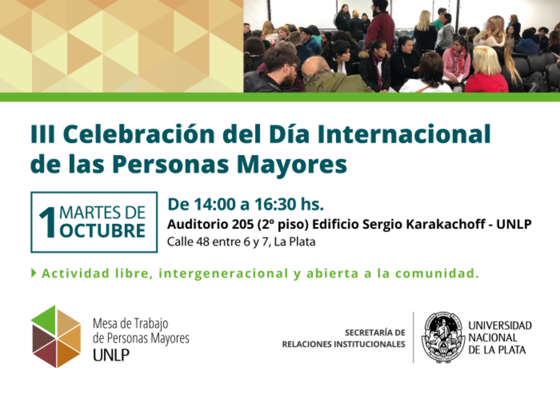 III Celebración del Día Internacional de las personas mayores